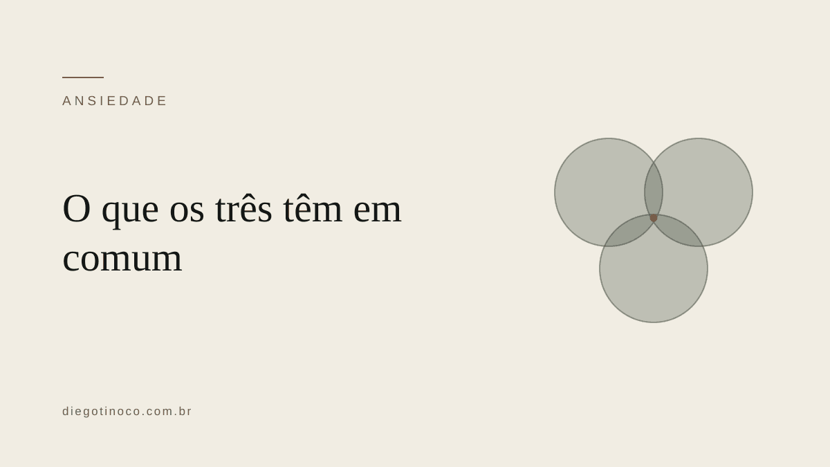 Ansiedade e sintomas físicos: por que o corpo reclama