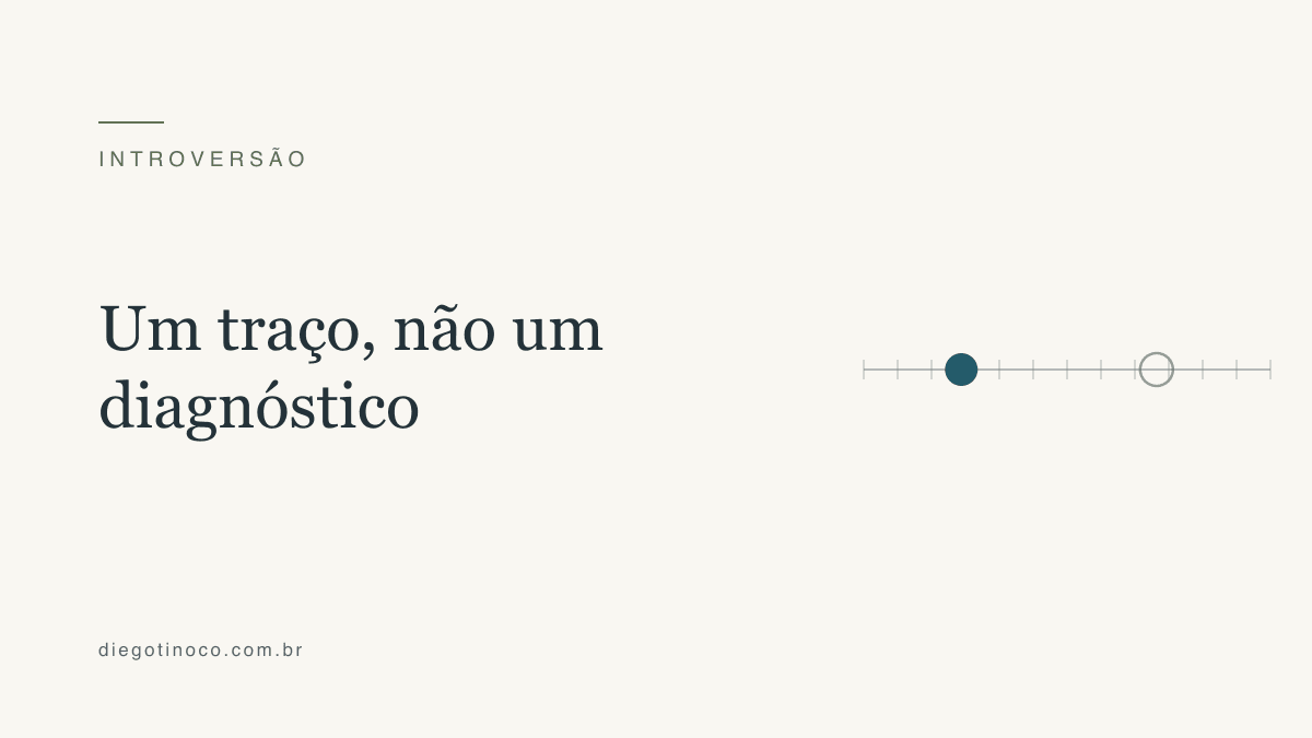 Introversão não é diagnóstico: o traço e o que confundem com ele