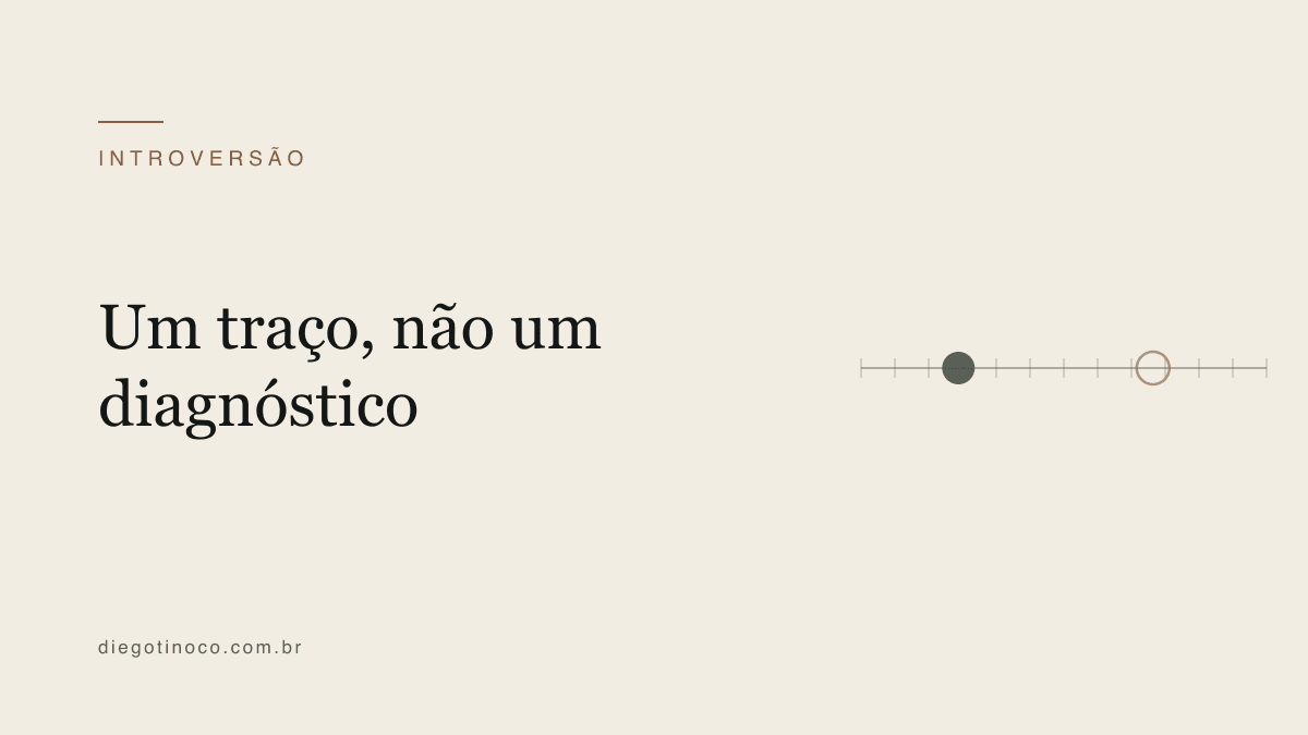 Introversão não é diagnóstico: o traço e o que confundem com ele