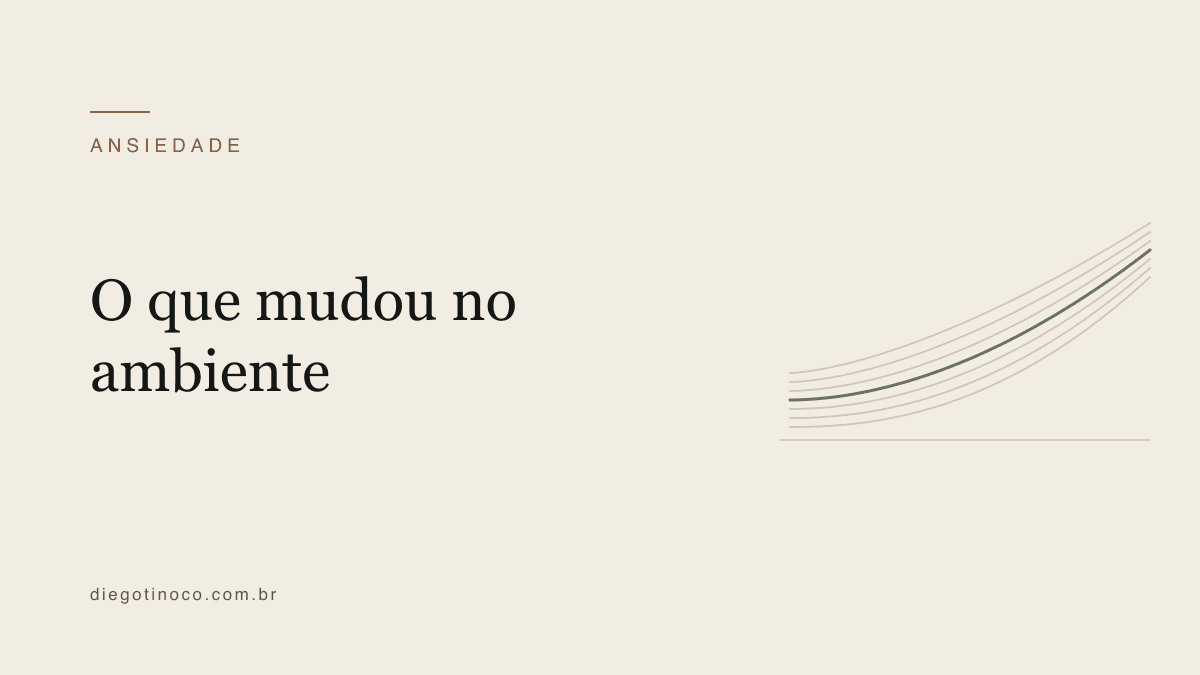 Por que tantas pessoas têm ansiedade hoje? Epidemiologia e fatores de risco