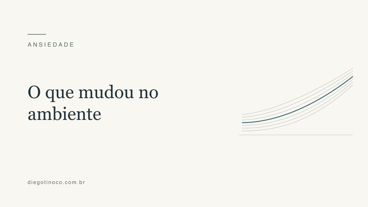 Por que tantas pessoas têm ansiedade hoje? Epidemiologia e fatores de risco