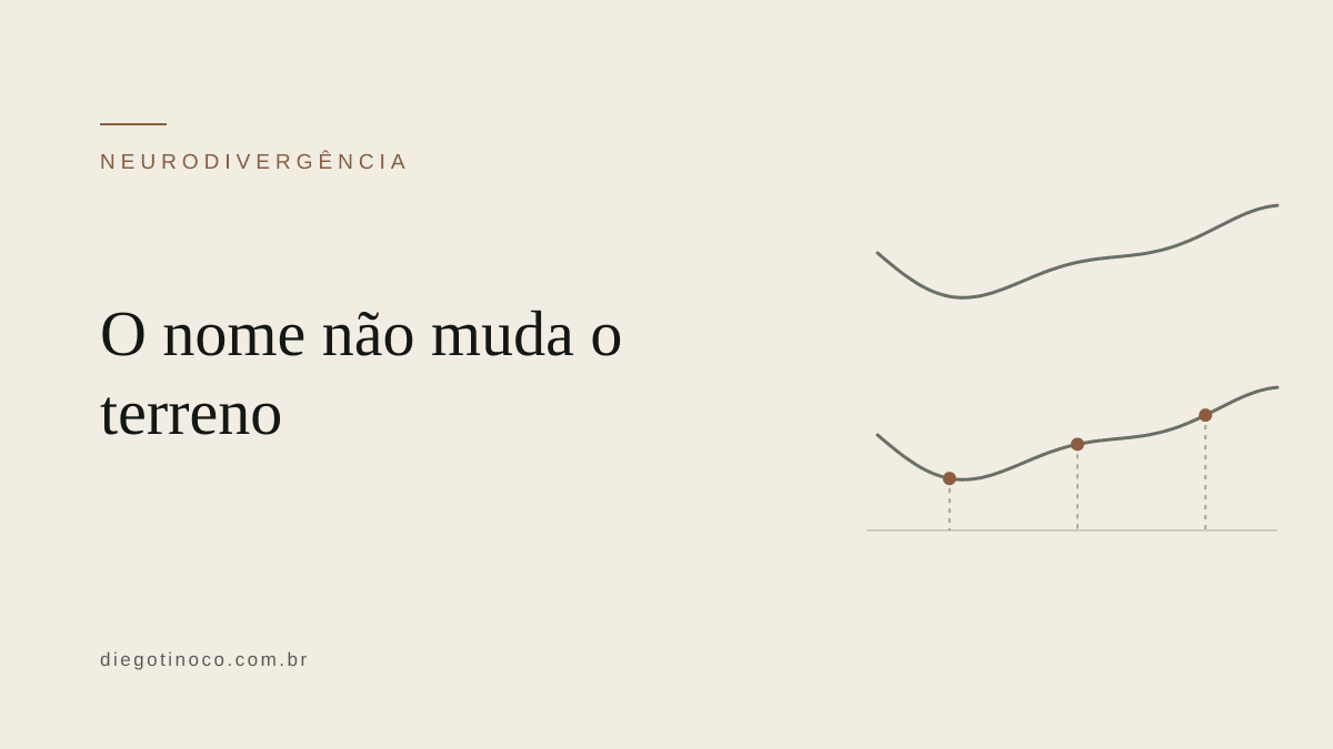 "Preciso mesmo de diagnóstico?" — o que muda e o que não muda com o nome